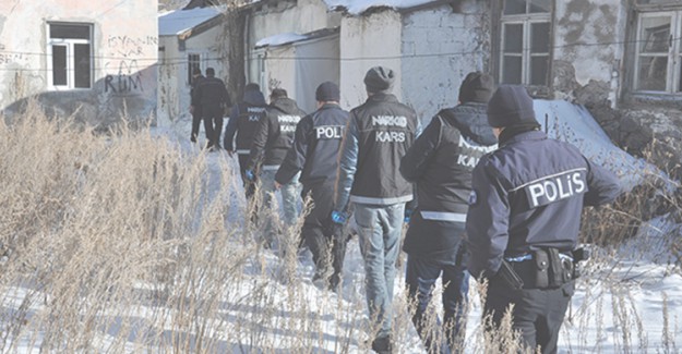 Kars’ta Narkotik Operasyonu: 6 Gözaltı