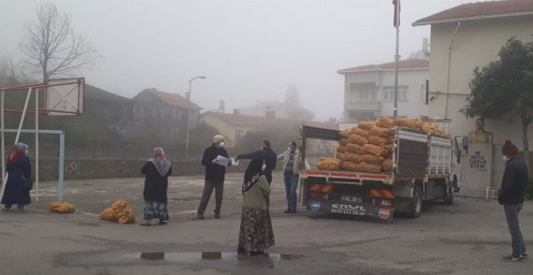 Kastamonu’da 53 Ton Patates İhtiyaç Sahiplerine Dağıtıldı