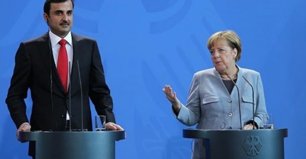 Katar Emiri İle Almanya Başbakanı Libya'daki Son Gelişmeleri Görüştü