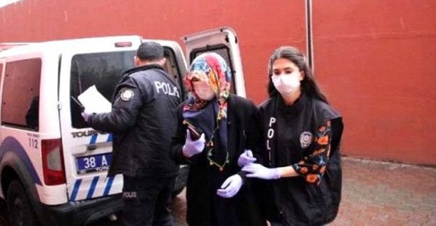  Kayseri'de Apartmana Yağ Süren Kadının İfadesi Ortaya Çıktı