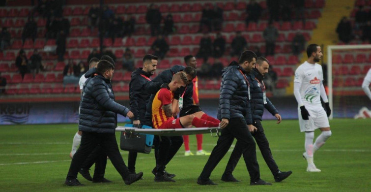 Kayserispor'da Sakatlık Şoku!