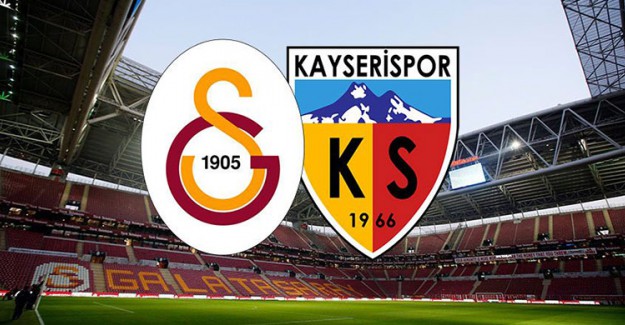 Kayserispor-Galatasaray Maçı Muhtemel 11'leri