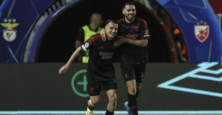 Kerem ve Orkun Benfica’ya galibiyeti getirdi: Şampiyonlar Ligi’nde Türk resitali