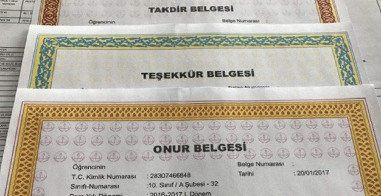 Kimler takdir, teşekkür alabilir, hangi öğrenciler? Takdir Teşekkür alma şartları nelerdir?