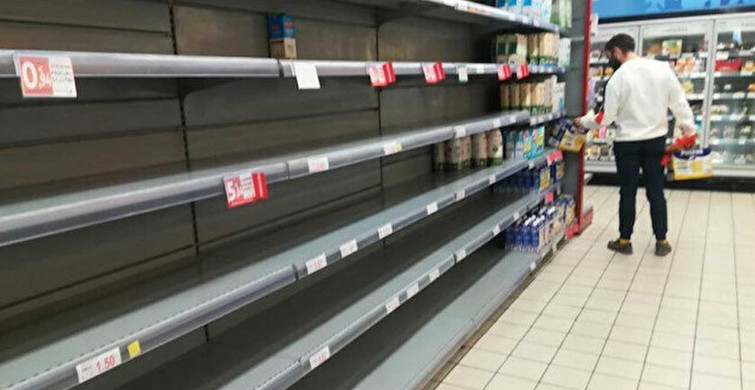 Kıtlık krizi Almanya'yı vurdu: Fiyatlar uçtu marketlerde raflar boş kaldı