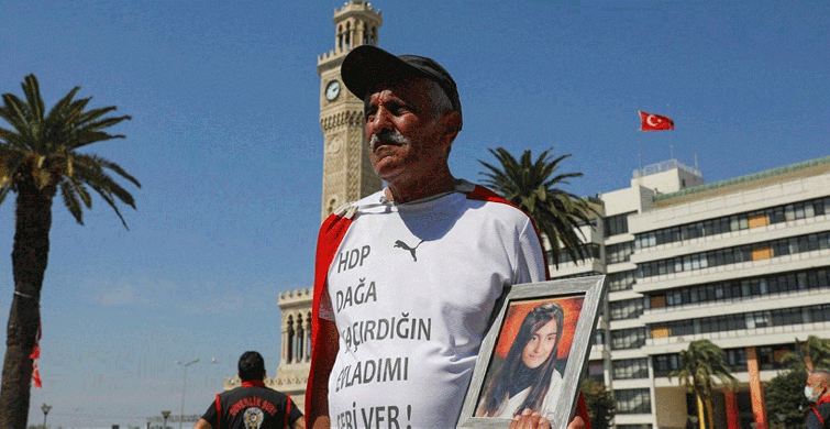 Kızı HDP Tarafından Dağa Kaçırılan Baba İzmir'den Ankara'ya Umut Yürüyüşüne Çıktı