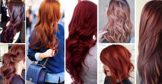Kızıl Renk Saç Tonları