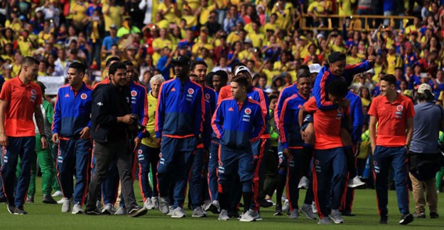Kolombiya'ya Muhteşem Karşılama!