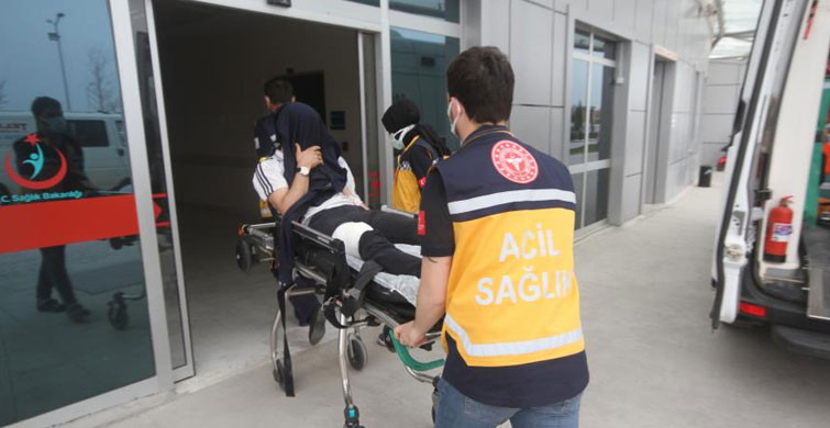 Konya'da Saldırıya Uğrayan Genç Hastanelik Oldu