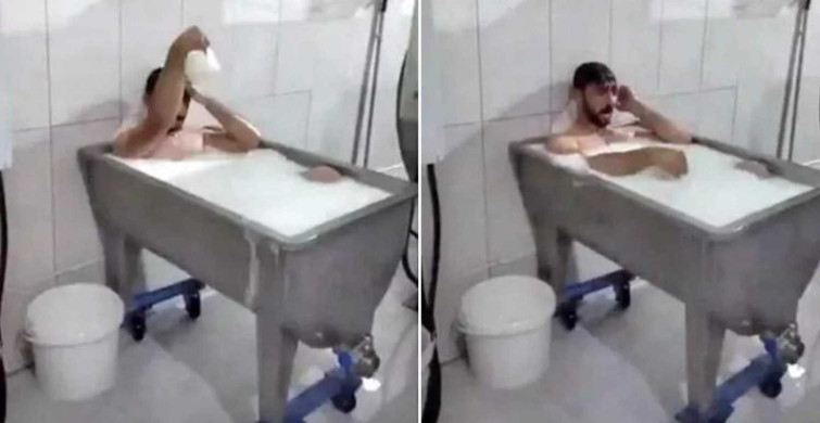 Konya'da süt kazanında banyo yapan adam tazminat alacak mı, aldı mı?