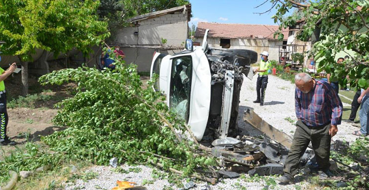 Konya’da Trafik Kazası: 4 Yaralı