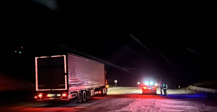 Kop Dağı Geçidi'nde Ulaşım Kontrollü