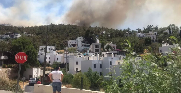 Korkulan Oluyor! Bodrum ve Marmaris'te Yangın Felaketi Devam Ediyor
