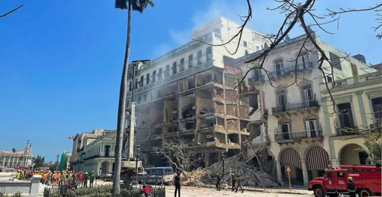 Küba'nın başkenti Havana'da korkunç patlama: 22 ölü 70'ten fazla yaralı!