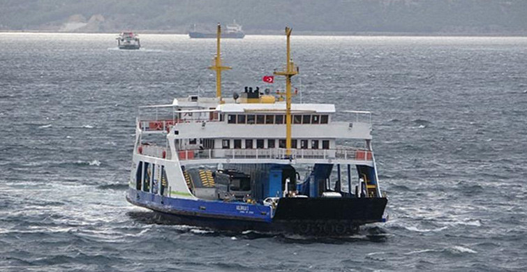Kuzey Ege'de Feribot Seferleri İptal Edildi