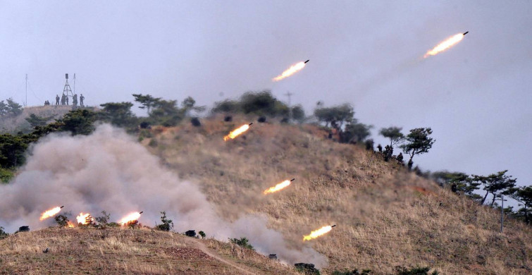 Kuzey Kore silahlarını ateşledi: Savaş kapıya dayandı