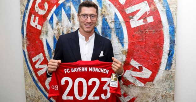 Lewandowski, Bayern Münih ile Sözleşme Yeniledi 