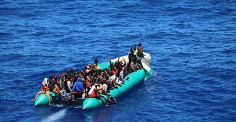 Libya Açıklarında 97 Düzensiz Göçmen Kurtarıldı