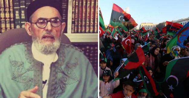 Libya Müftüsü Türkiye İçin Halkı Sokağa Döktü