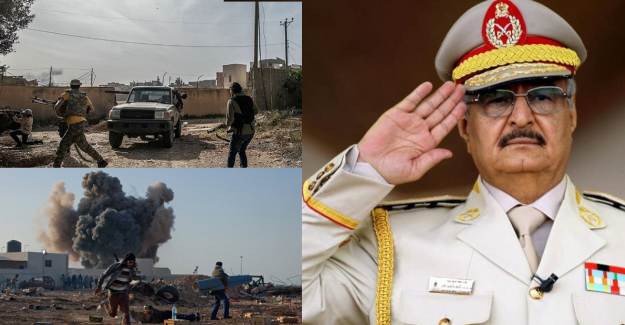 Libya'nın Tarhune Kentinde Hafter'e Bağlı 10 Terörist Ele Geçirildi
