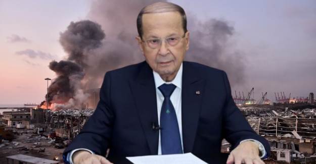 Lübnan Cumhurbaşkanı'ndan 'Patlamada Dış Müdahale İhtimali' Açıklaması