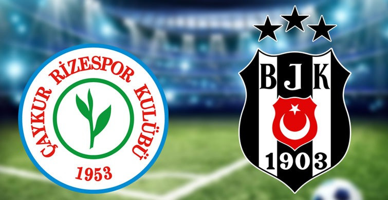 Maç Sona Erdi! Rizespor 2-3 Beşiktaş