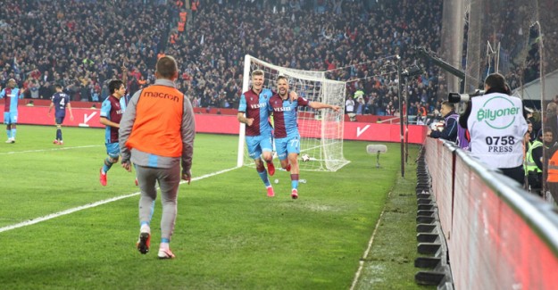 Maç Sonucu.. Trabzonspor: 2 - Fenerbahçe: 1