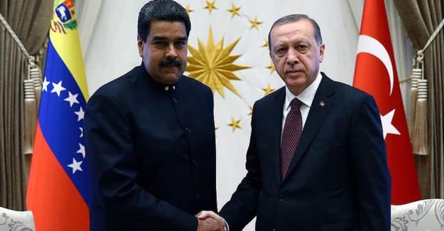 Maduro'dan Cumhurbaşkanı Erdoğan'a Teşekkür Mesajı