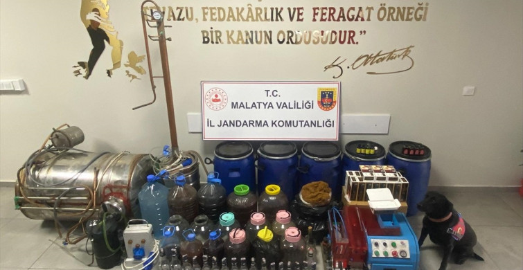 Malatya'da Kaçak İçki Operasyonu: 3 Gözaltı