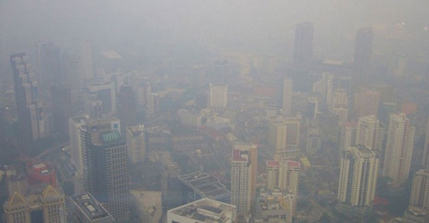 Malezya'da Hava kirliliği 39 Kişiyi Daha Hastanelik Etti