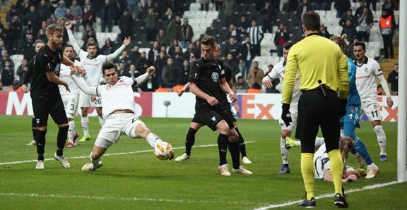 Malmö - Beşiktaş Maç Sonucu :1-0 