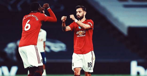 Manchester United'da Bruno Fernandes Işıl Işıl
