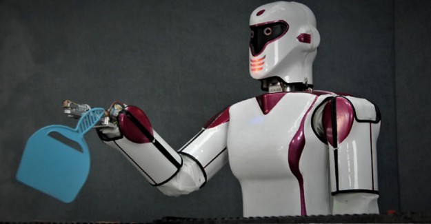 Mangal Yapıp Erik Dalı Oynayan Milli Robot Görücüye Çıktı