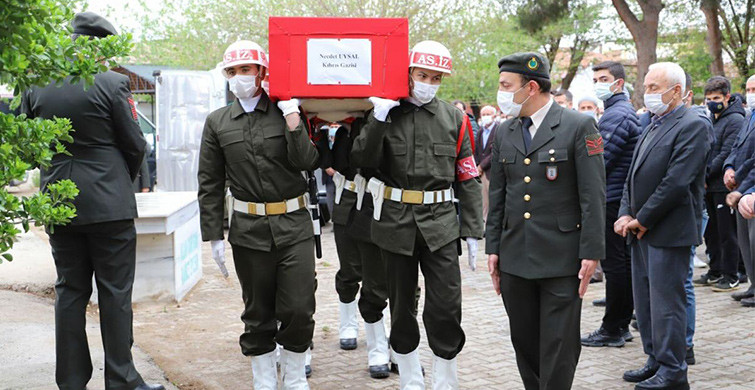 Manisa’da Kıbrıs Gazisi, Askeri Törenle Defnedildi