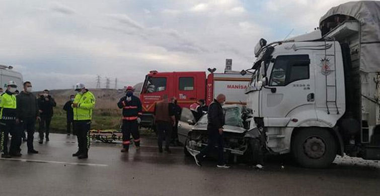 Manisa'da Korkunç Kaza! 4 Ölü