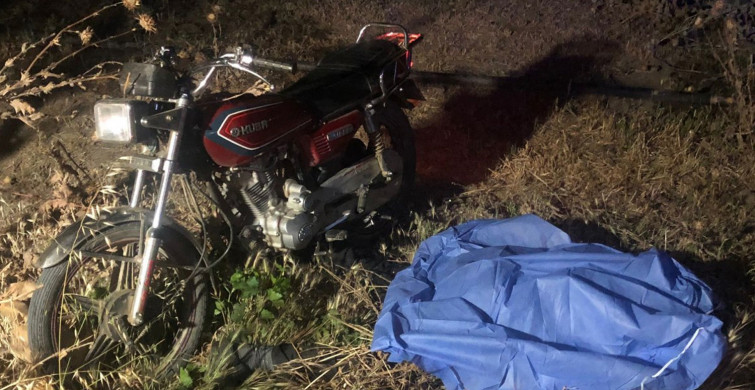 Manisa’da Korkunç Kaza! Motosiklet Tarlaya Devrildi: 1 Ölü