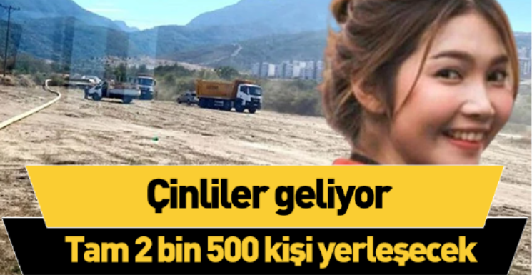 Manisa’ya Çin mahallesi kuruluyor!