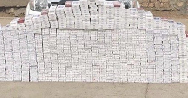 Mardin’de 8 Bin 434 Paket Kaçak Tütün Mamulü Ele Geçirildi