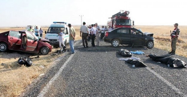 Mardin'de Feci Kaza! Ölü Ve Yaralılar Var