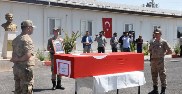 Mardin’de Şehit Olan Asker Son Yolculuğuna Uğurlandı