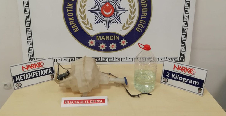 Mardin'de Silecek Suyu Deposunda Uyuşturucu Yakalandı