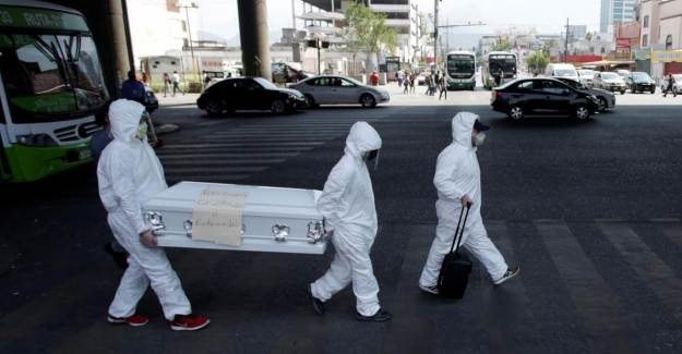 Meksika'da Coronavirüs Nedeniyle 719 Kişi Daha Öldü