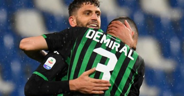 Melih Demiral'ın 2 Gol Attığı Maçta Sassuolo Farklı Kazandı
