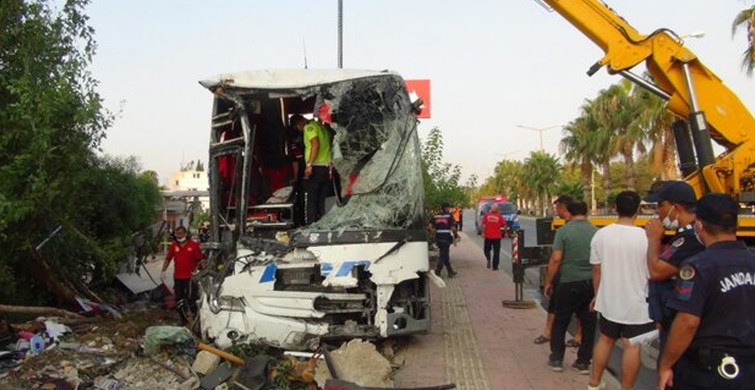 Mersin'de Feci Otobüs Kazası Meydana Geldi! 33 Yaralı Var