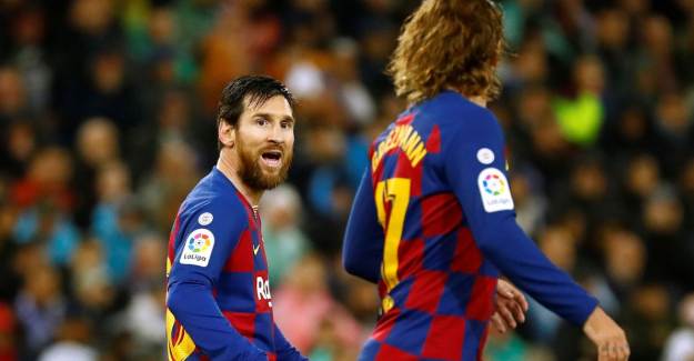 Messi ile Griezmann Antrenmanda Kavga Etti