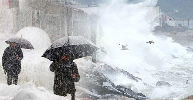 Meteoroloji Marmara İçin Kuvvetli Fırtına Uyarısı Yaptı