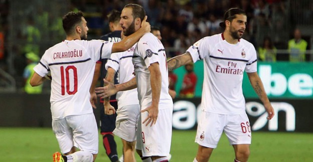Milan, Cagliari Deplasmanında 2 Puan Bıraktı!