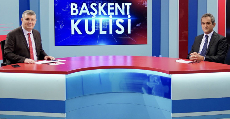 Milli Eğitim Bakanı Başkent Kulisi Programına Konuk Oldu