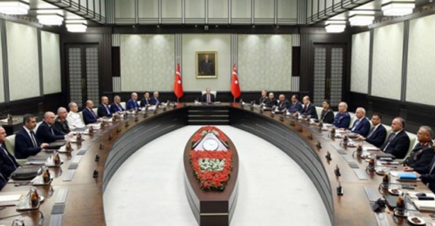 Milli Güvenlik Kurulu Cumhurbaşkanı Erdoğan Başkanlığında Toplandı