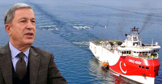 Milli Savunma Bakanı Hulusi Akar'dan Doğu Akdeniz Mesajı
